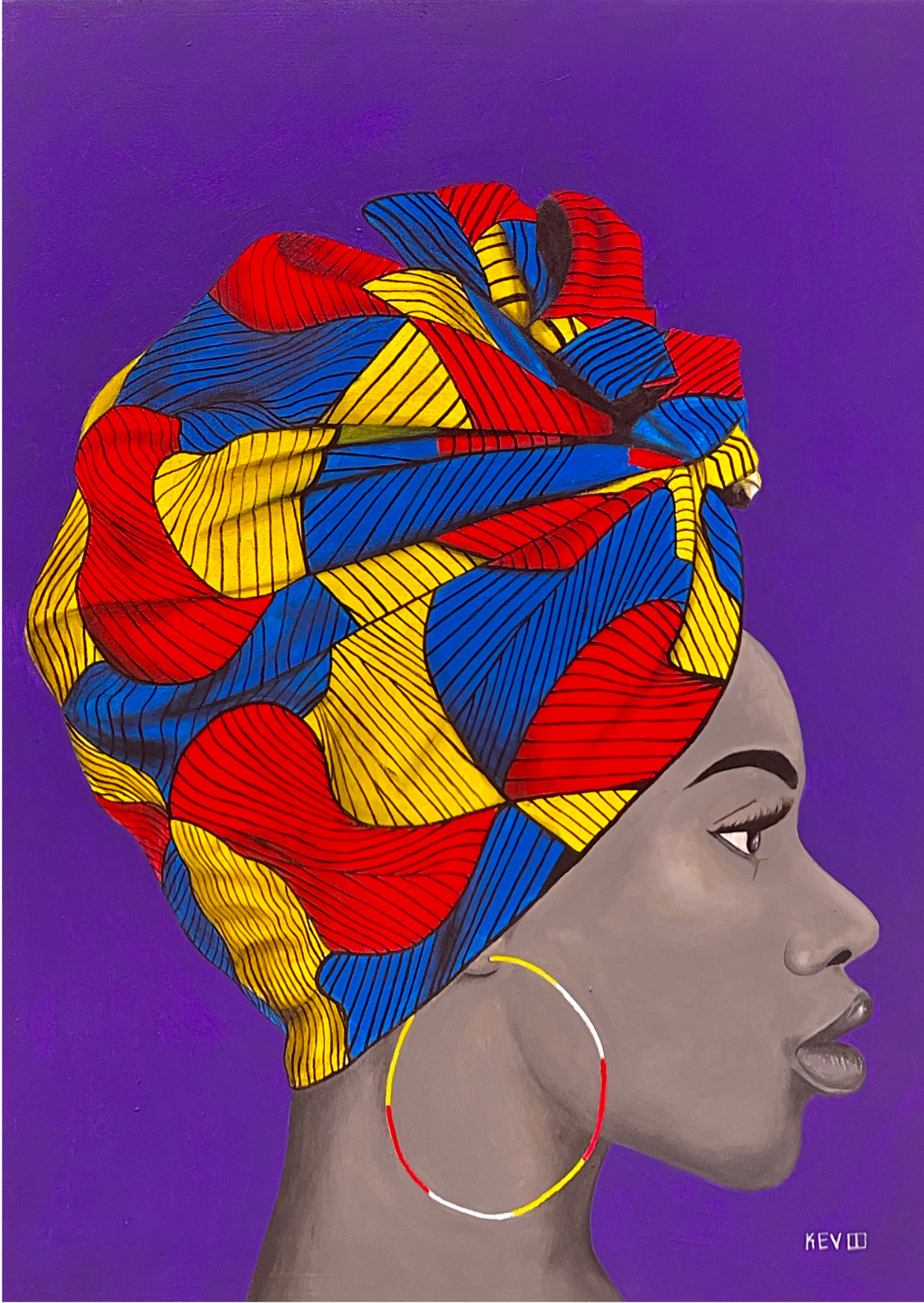 The Face of Africa Print